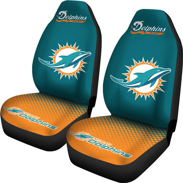 Miami Dolphins New Fashion Fantastic Car Seat Covers 001(Pls Check Description For Details)